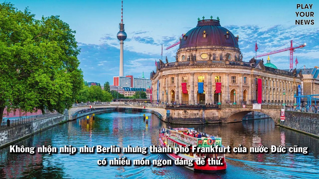 Khám phá thế giới ẩm thực ở thành bố bên sông Main (Đức)