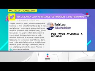 Hijo de Karla Luna asegura que se robaron a sus hermanas | De Primera Mano