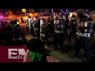 Detalles de las protestas contra Donald Trump en California / Francisco Zea