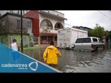 Más de 15 mil afectados tras lluvias en seis municipios de Tabasco