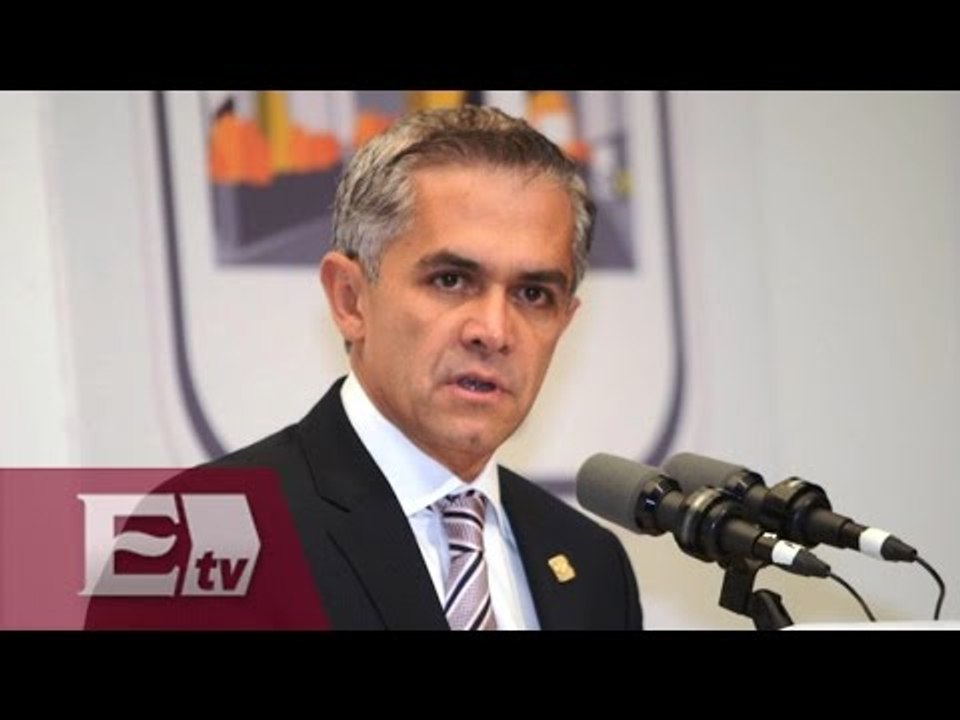 Mancera asegura que CDMX está libre de cárteles criminales / Yuriria Sierra