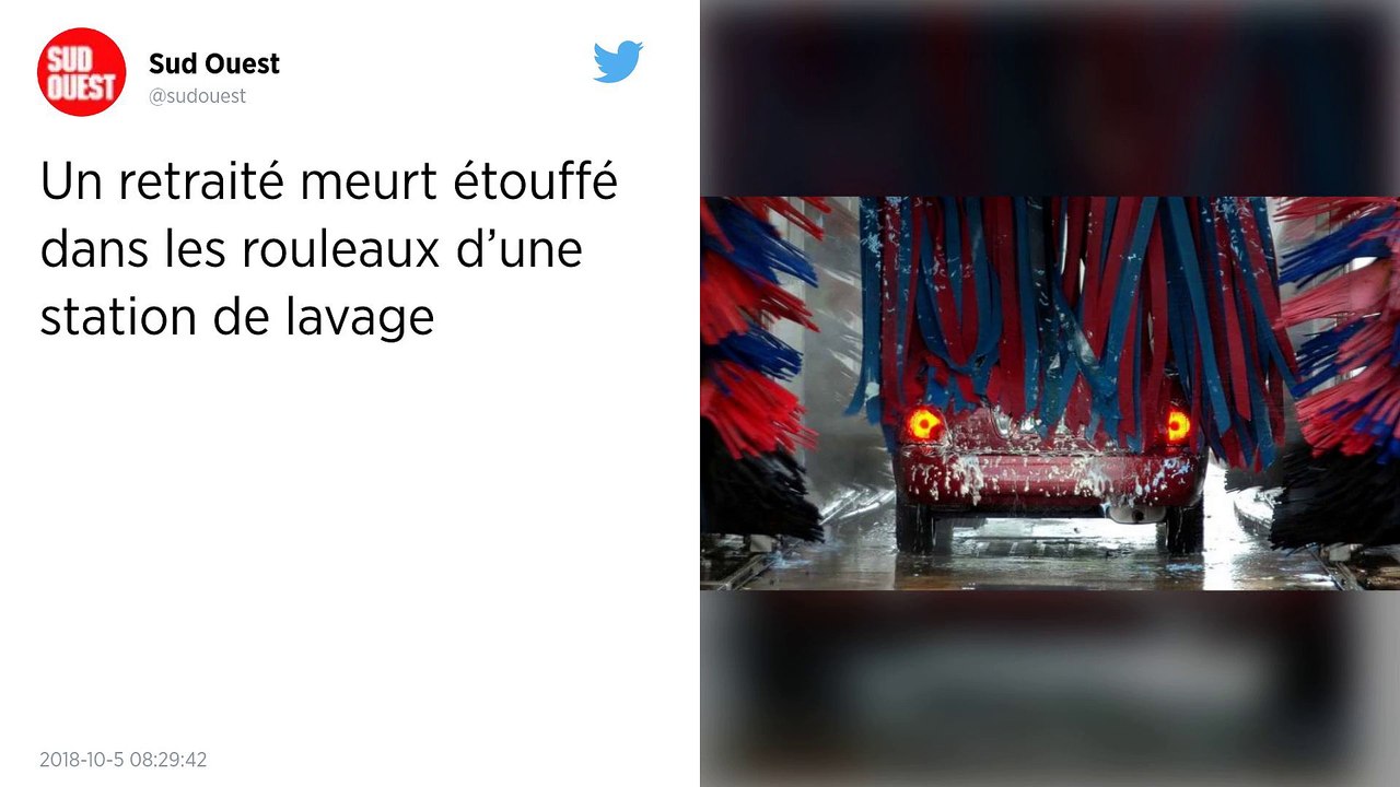 Isère. Un retraité meurt étouffé par les rouleaux d’une station de lavage automobile.