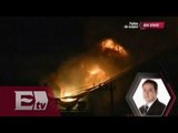 Reportan fuerte incendio en bodega en la delegación Azcapotzalco / Pascal Beltrán