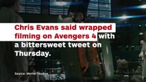Chris Evans Wraps Avengers 4, Reflects on Captain America - IGN News