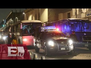 Retiran a maestros del plantón de Santo Domingo / Enrique Sánchez