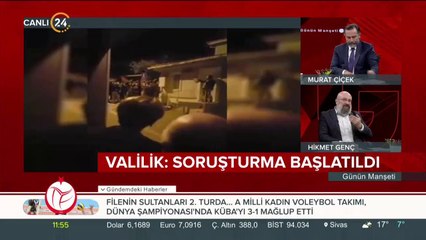 Valilik: Soruşturma başlatıldı