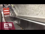 Accidente en escaleras eléctricas del Metro Miguel Ángel de Quevedo / Hiram Hurtado