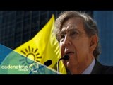 Cuauhtémoc Cárdenas presenta su renuncia irrevocable al PRD
