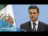 EPN pide asumir con actitud constructiva los problemas del país