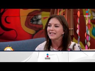 ¡Laura Flores recuerda su trayectoria en su visita al foro! | Sale el Sol