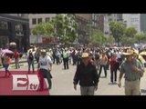 Movilizaciones de la CNTE provocan severo caos vial en CDMX / Francisco Zea