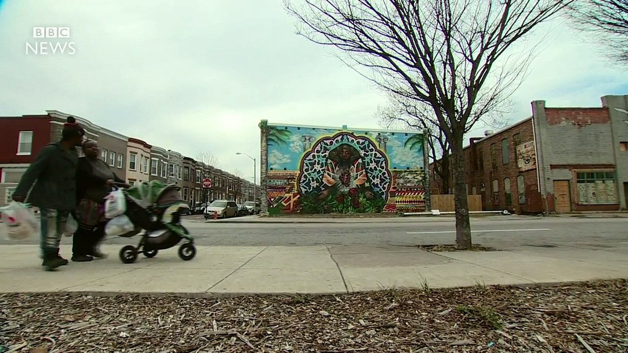 Baltimore- 'This is what poverty in the US looks like' - BBC News
