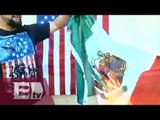 Simpatizantes de Donald Trump queman bandera mexicana / Paola Virrueta