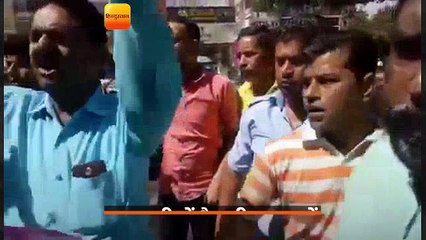 हल्द्वानी में टैक्सी चालकों की हड़ताल,किया प्रदर्शन