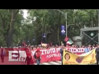 Alumnos del IPN exigen respeto a acuerdos firmados en 2014 / Héctor Figueroa