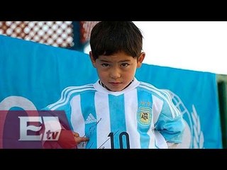 Niño afgano admirador de Messi huye a Pakistán por amenazas  / Ricardo Salas