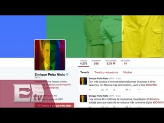 Peña Nieto "pinta" su foto de perfil en Twitter / Paola Virrueta