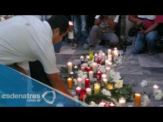 Realizan misa por normalistas desaparecidos