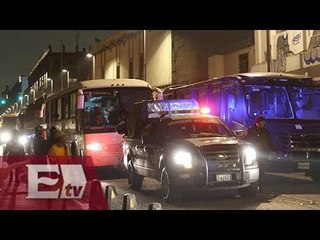 Detalles sobre el retiro del plantón de la CNTE en la Plaza de Santo Domingo/ Atalo Mata