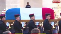 Hommage national : le cercueil de Charles Aznavour fait son entrée aux Invalides au son du duduk