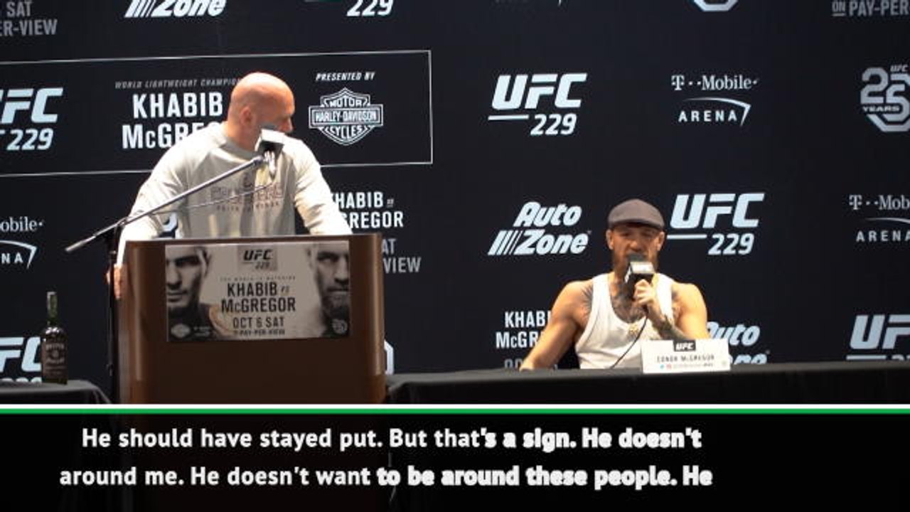 MIXED MARTIAL ARTS: UFC: McGregor insists late arrival not planned