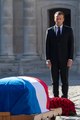 Discours du Président de la République, Emmanuel Macron à l'occasion de l'hommage national pour M. Charles Aznavour aux Invalides