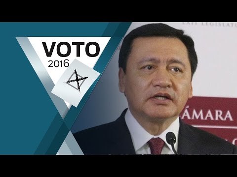 Jornada electoral transcurrió sin incidentes menores: Osorio Chong/ Elecciones 2016