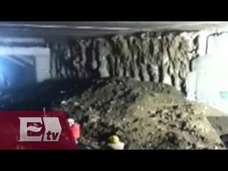 Suspenden servicio de L2 del Metro, de Taxqueña a Xola, por deslave/ Vianey Esquinca