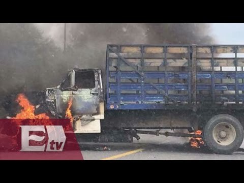 Operativo de seguridad en Tamaulipas termina en bloqueos y quema de camiones / Enrique Sánchez