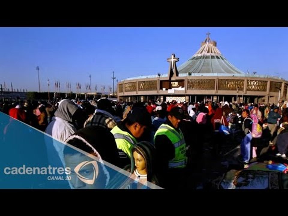 Millones de peregrinos visitan a la Virgen de Guadalupe