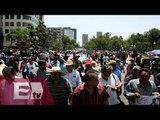 Nueva marcha de la CNTE desquicia circulación en el Centro Histórico/ Yazmín Jalil