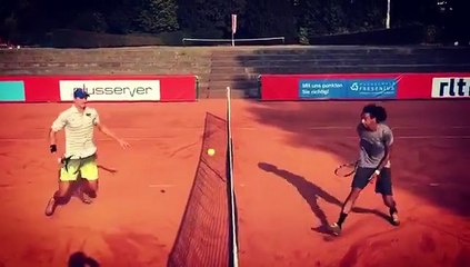 Dustin Brown invente une nouvelle façon de jouer au tennis et c'est génial