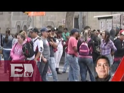 Integrantes de la CNTE llegan al Zócalo Capitalino / Yuriria Sierra
