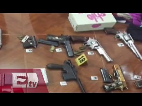 Caen dos extorsionadores que traficaban armas en Edomex/ Vianey Esquinca