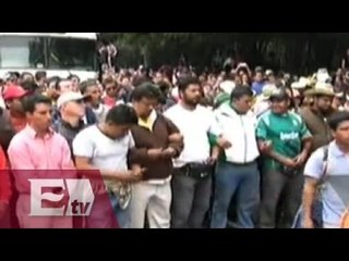 CNTE se va de Los Pinos sin obtener diálogo con el gobierno/ Kimberly Armengol