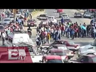 Sección 22, de la CNTE, realiza bloqueos en Oaxaca/ Yazmín Jalil