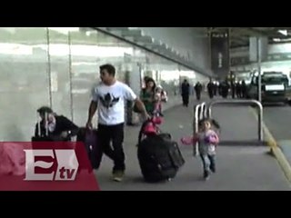 Vigilan aeropuerto capitalino ante posible protesta de maestros/ Hiram Hurtado