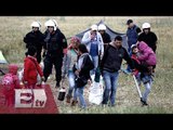 Grecia evacua a refugiados de campo de Idomeni/ Yazmín Jalil