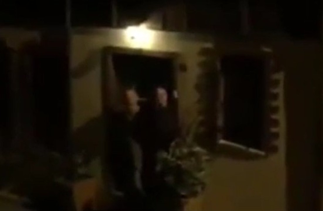 Akşener'in evinin önündeki olaylı geceden yeni görüntüler