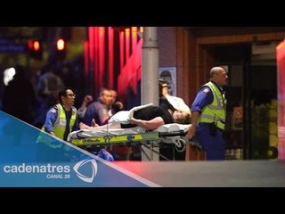 Secuestro en una cafetería de Sídney causa tres muertos