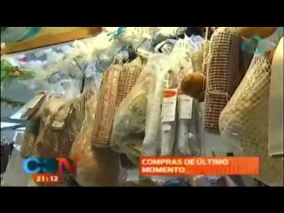 Compras navideñas de último momento