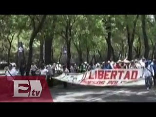 CNTE colapsa otra vez la circulación en calles del Centro Histórico/ Yuriria Sierra