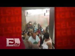 Alerta en Línea 1 del Metro por ponchadura de llanta / Francisco Zea
