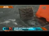 Impresionante fuga de agua en Zona Rosa