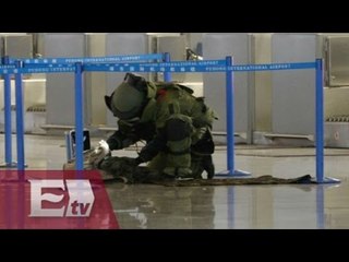 Explosión en aeropuerto internacional de Shanghai, China / Ricardo Salas