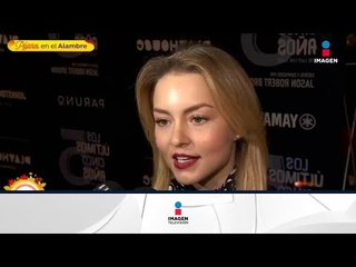 Angelique Boyer recuerda a Maru Dueñas quien falleció recientemente | Sale el Sol