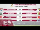 Definidos los cuartos de final de la Copa América Centenario/ Ingrid Barrera