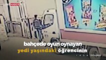 Kocaeli'de okulun demir kapısı öğrencinin üstüne devrildi