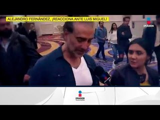 ¡Alejandro Fernández no quiso hablar sobre Luis Miguel! | De Primera Mano