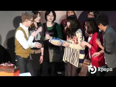 111203 (SHINHWA신화-ANDY) 2011 EVO THE FIRST ASIA LIVE FAN MEETING IN TAIWAN - 慶生